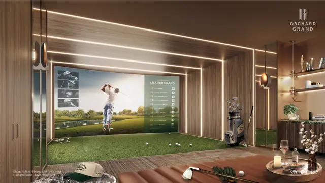Phòng golf mô phỏng Elite Golf Lounge