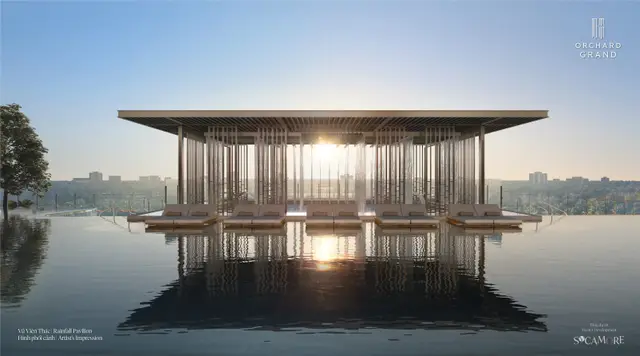 Vũ Viên Thác Rainfall Pavilion