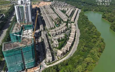 Công trường Orchard Grand tháng 8/2026